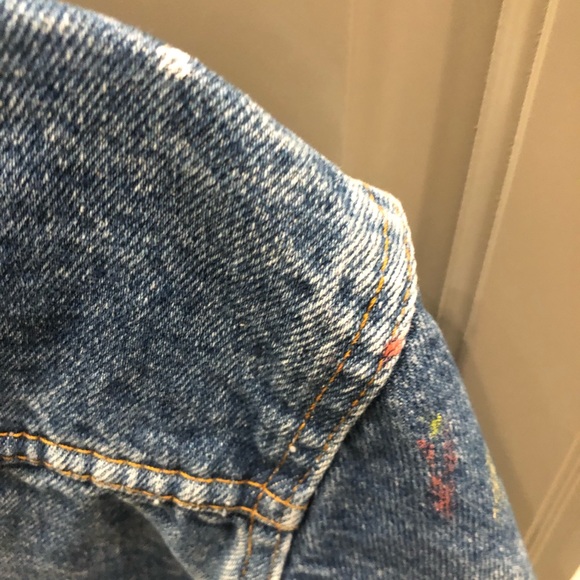 Painted denim/jean jacket SHAWN MENDES!! - Picture 7 of 8